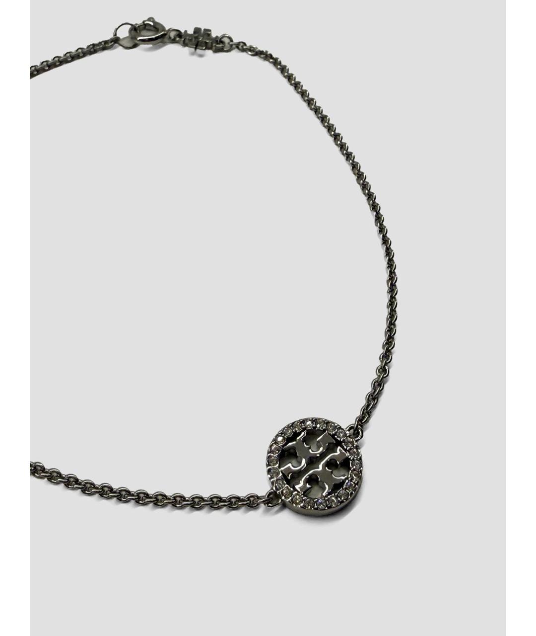 TORY BURCH Серебрянный металлический браслет, фото 2