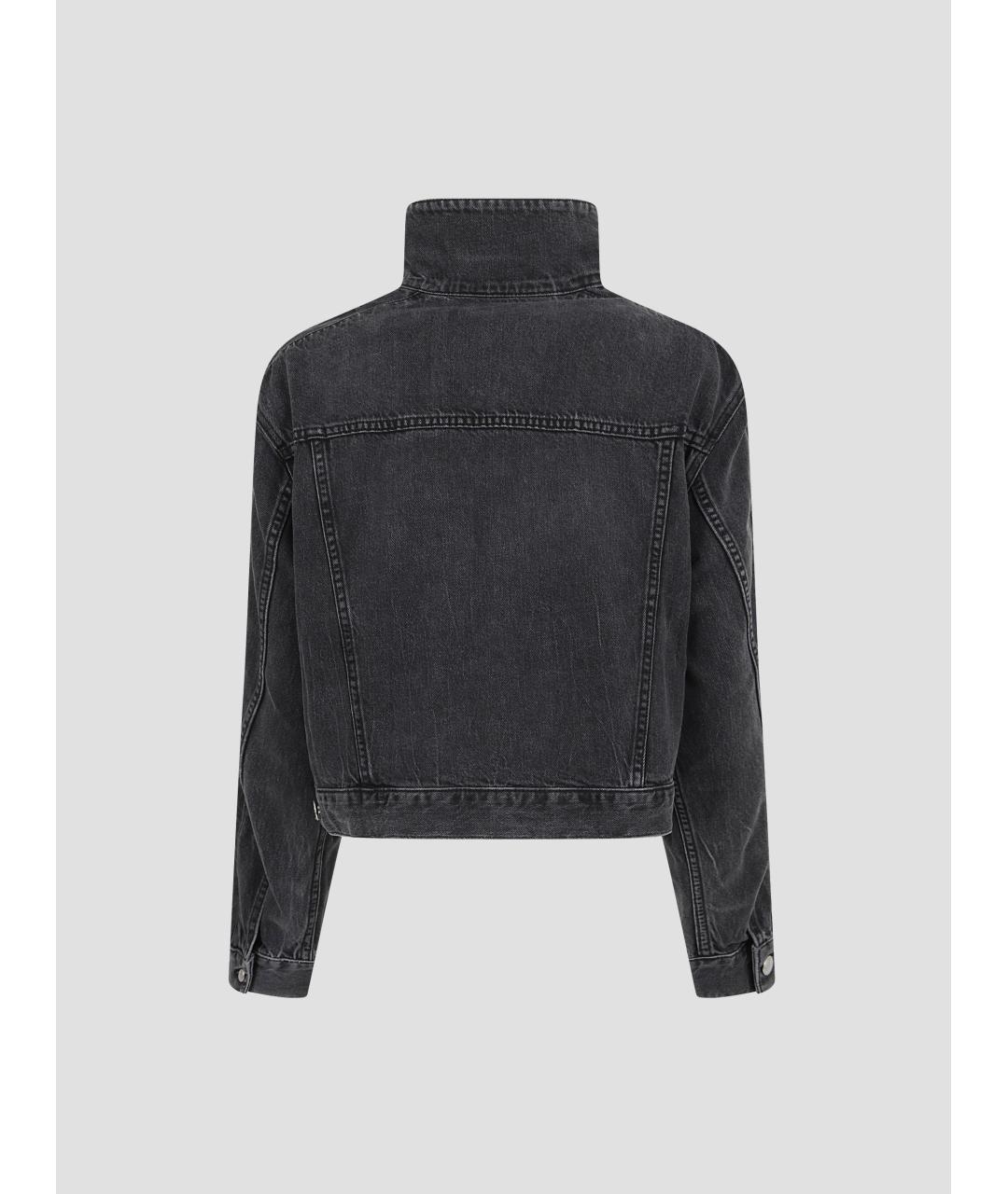 ALEXANDER WANG Серая хлопковая куртка, фото 2