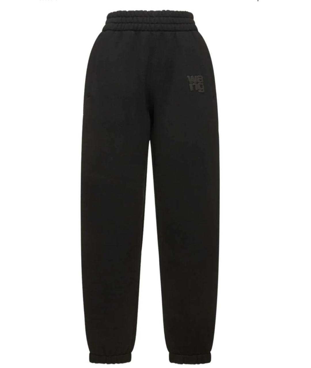 ALEXANDER WANG Черные хлопковые спортивные брюки и шорты, фото 1