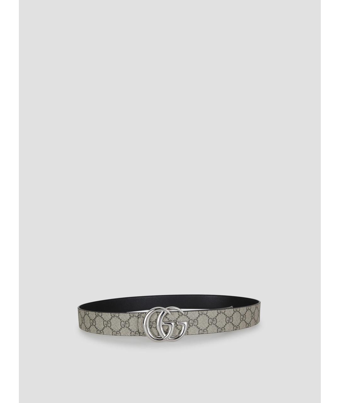 GUCCI Серый ремень, фото 2