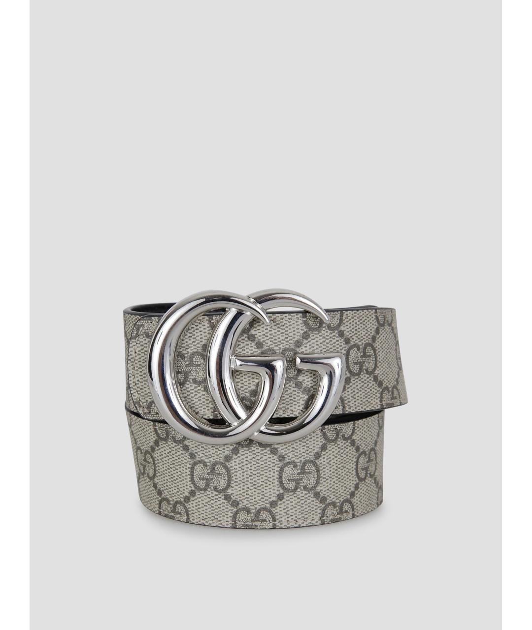 GUCCI Серый ремень, фото 3