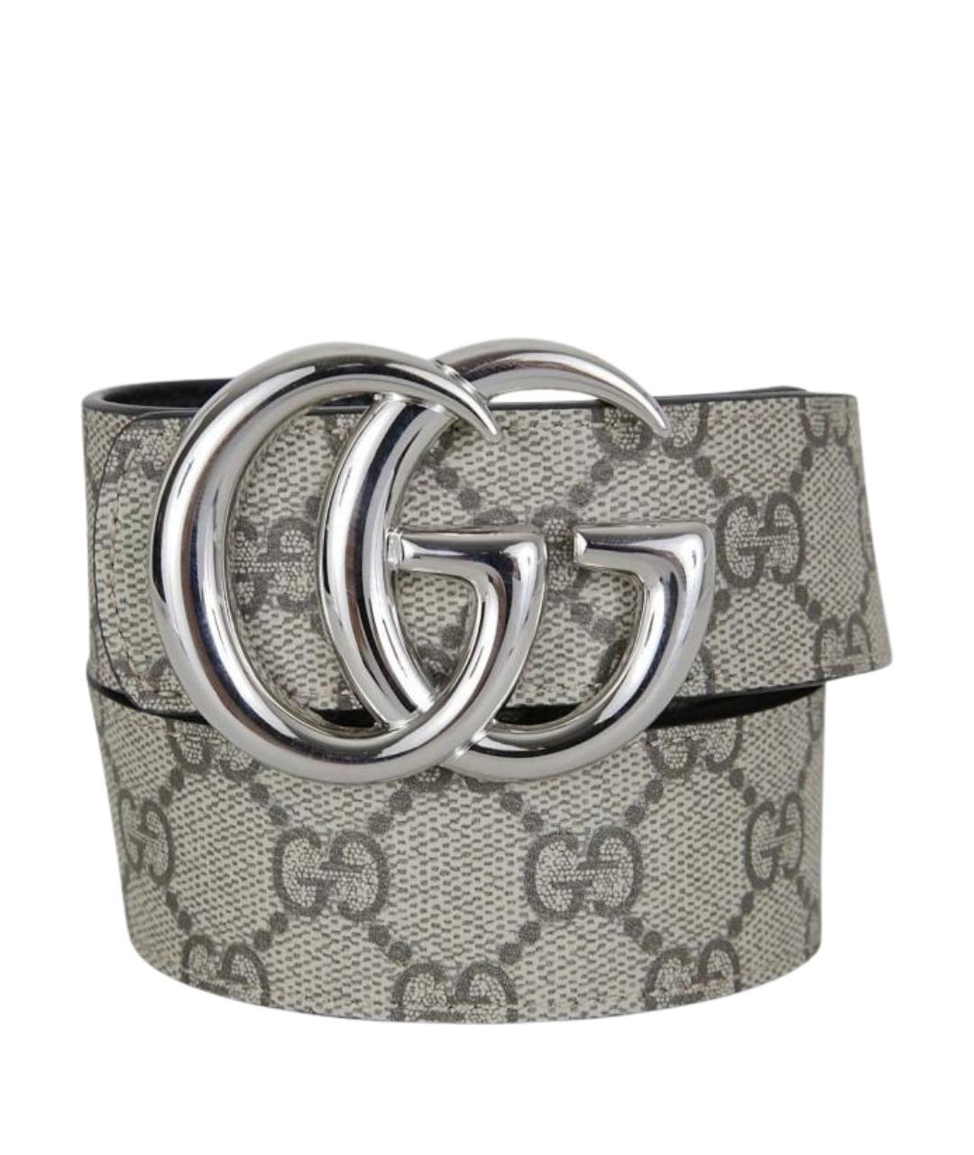 GUCCI Серый ремень, фото 1