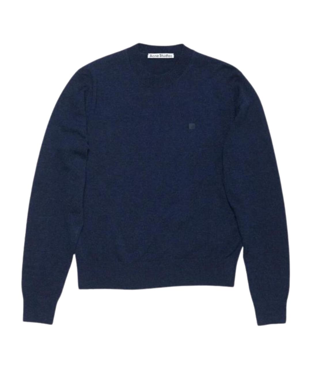 ACNE STUDIOS Синий шерстяной джемпер / свитер, фото 1