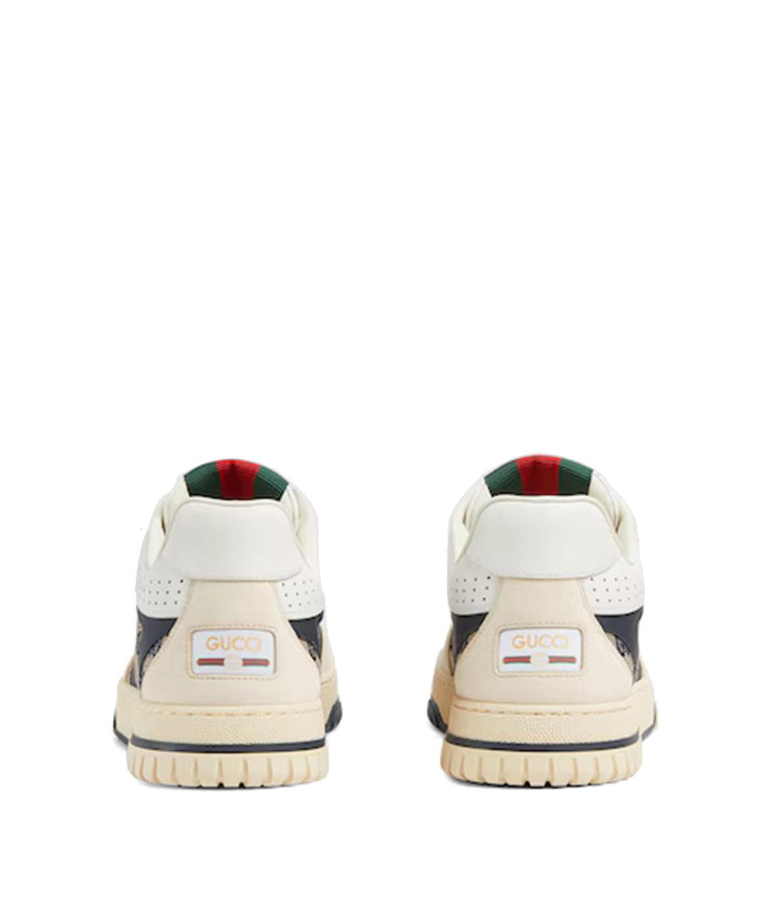 GUCCI Мульти кожаные низкие кроссовки / кеды, фото 3