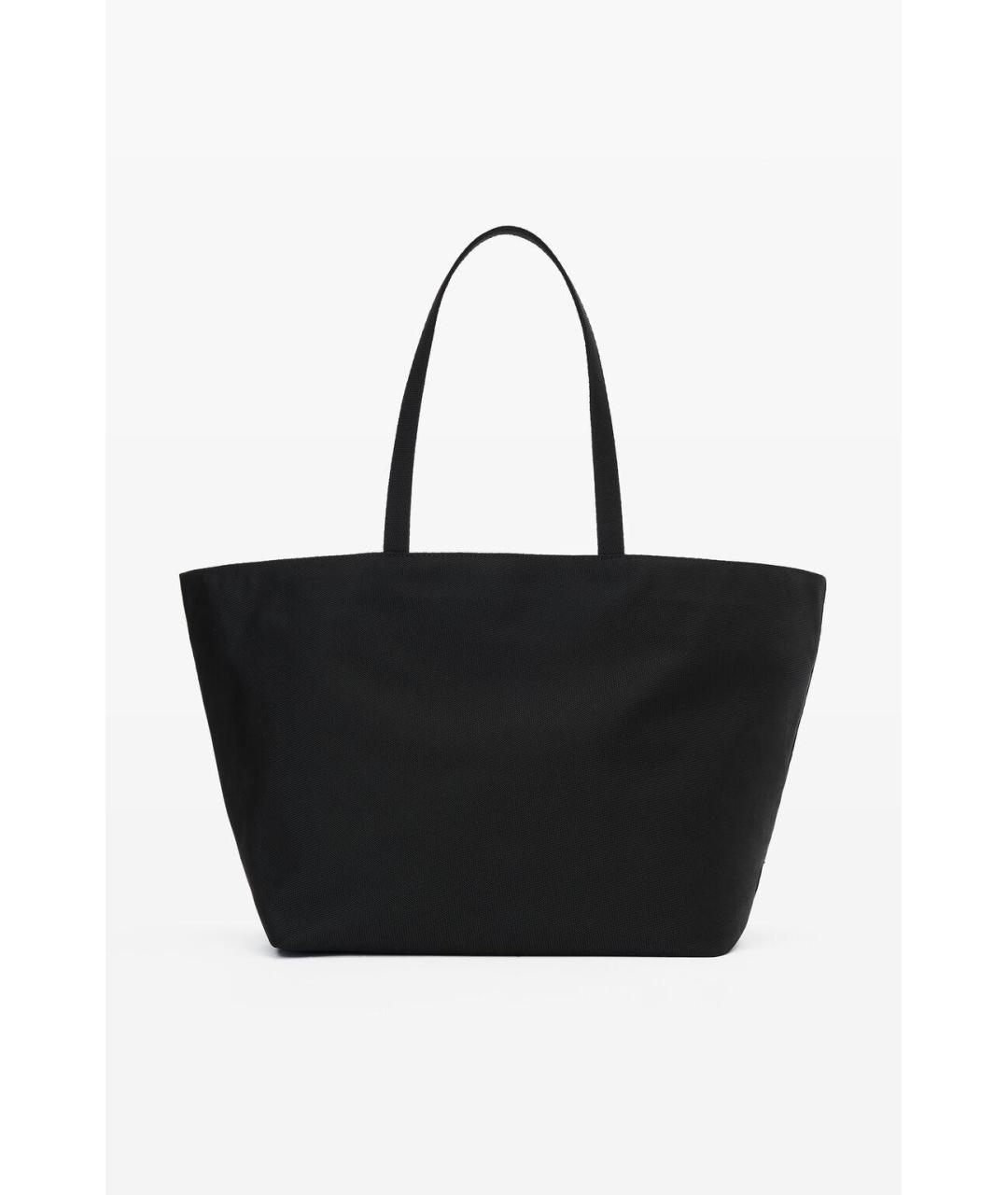 ALEXANDER WANG Черная синтетическая сумка тоут, фото 2