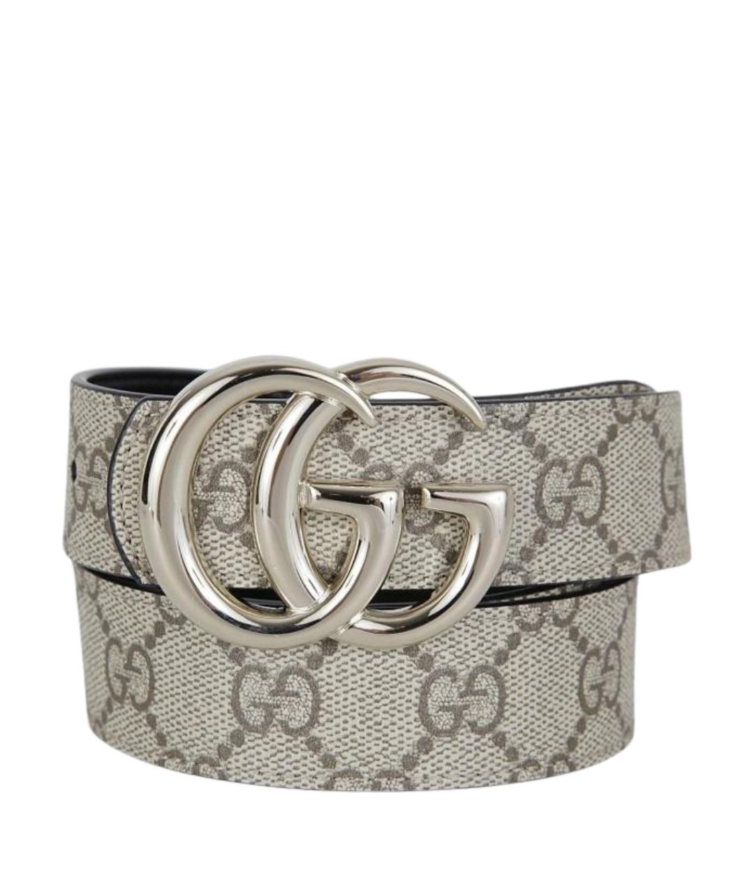 GUCCI Бежевый ремень, фото 1