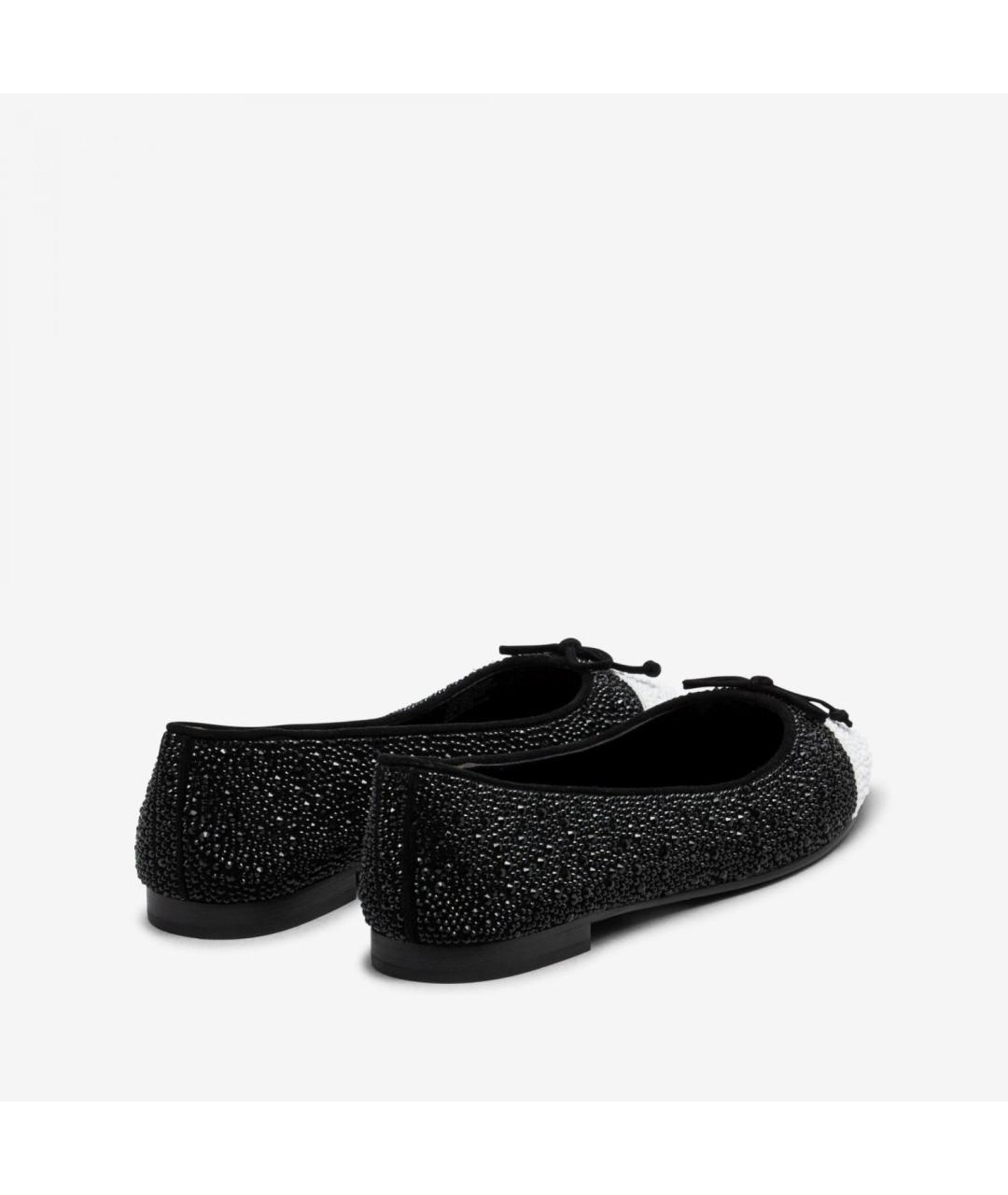 TORY BURCH Черные замшевые балетки, фото 3