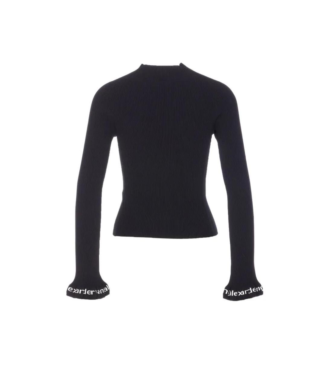 ALEXANDER WANG Черный полиамидовый джемпер / свитер, фото 2