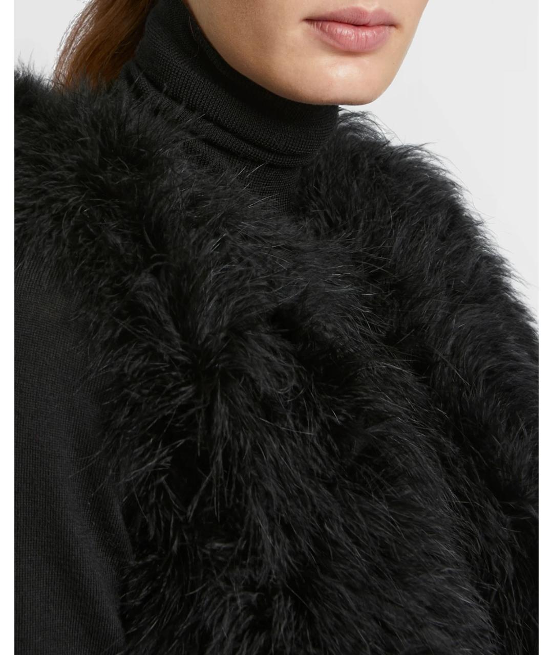 YVES SALOMON Черный жилет, фото 3