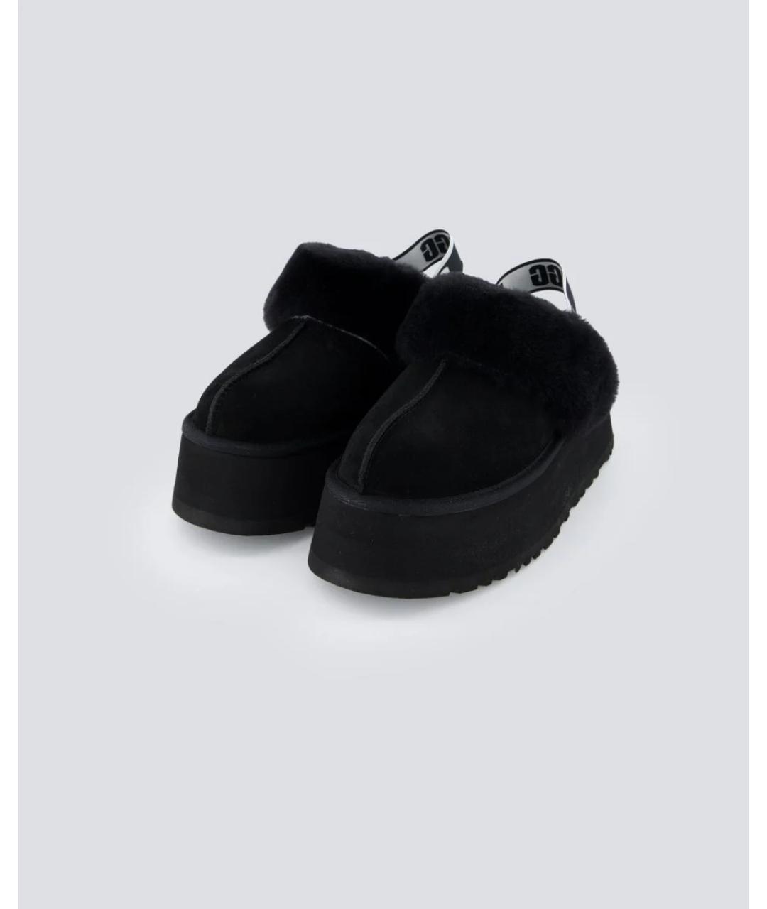 UGG Черные сабо, фото 4