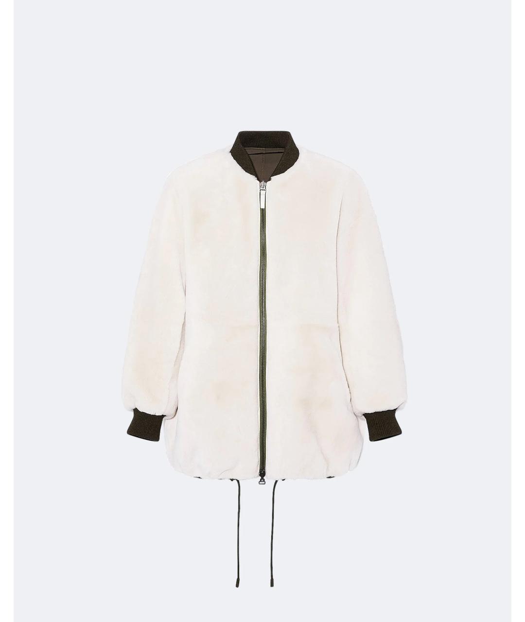 YVES SALOMON Хаки полиэстеровая куртка, фото 3