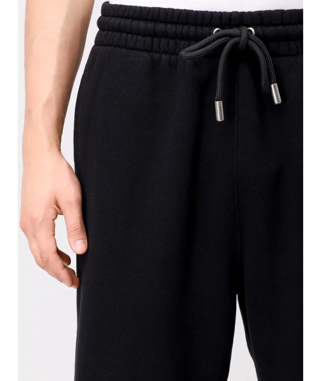 OFF-WHITE Черные хлопковые шорты, фото 5