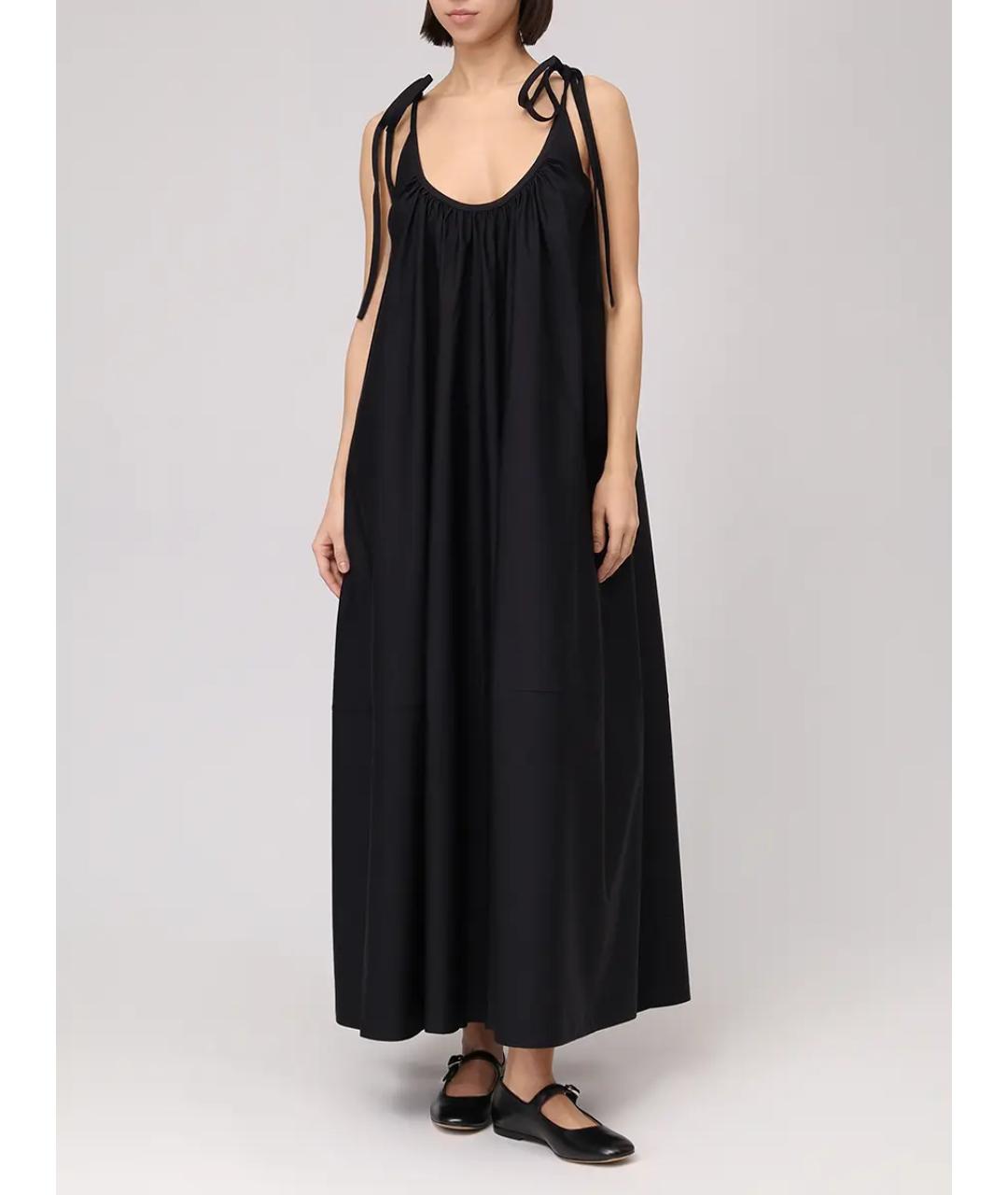 CO Черный хлопковый сарафан, фото 2