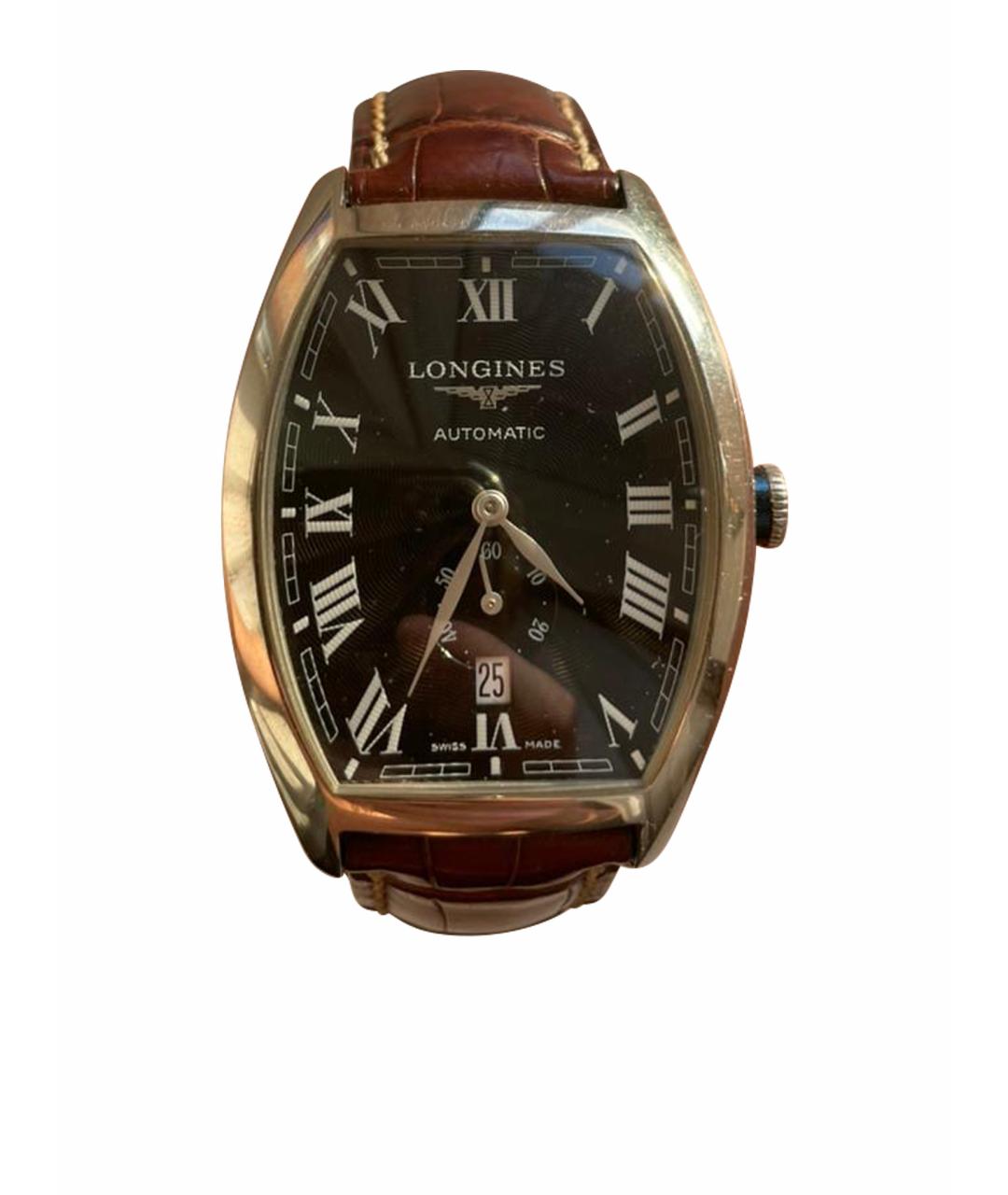 LONGINES Серебряные стальные часы, фото 1