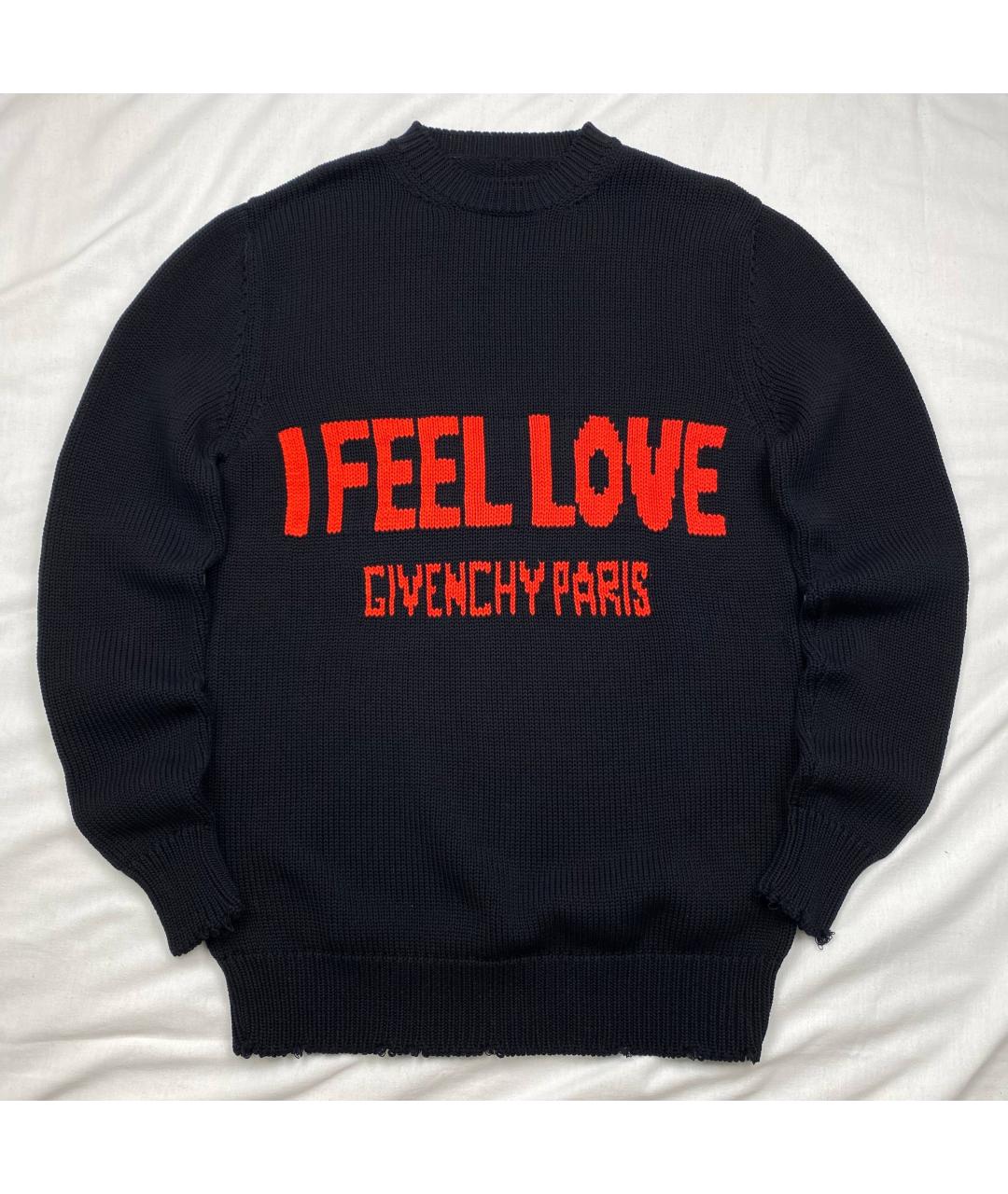 GIVENCHY Черный хлопковый джемпер / свитер, фото 9