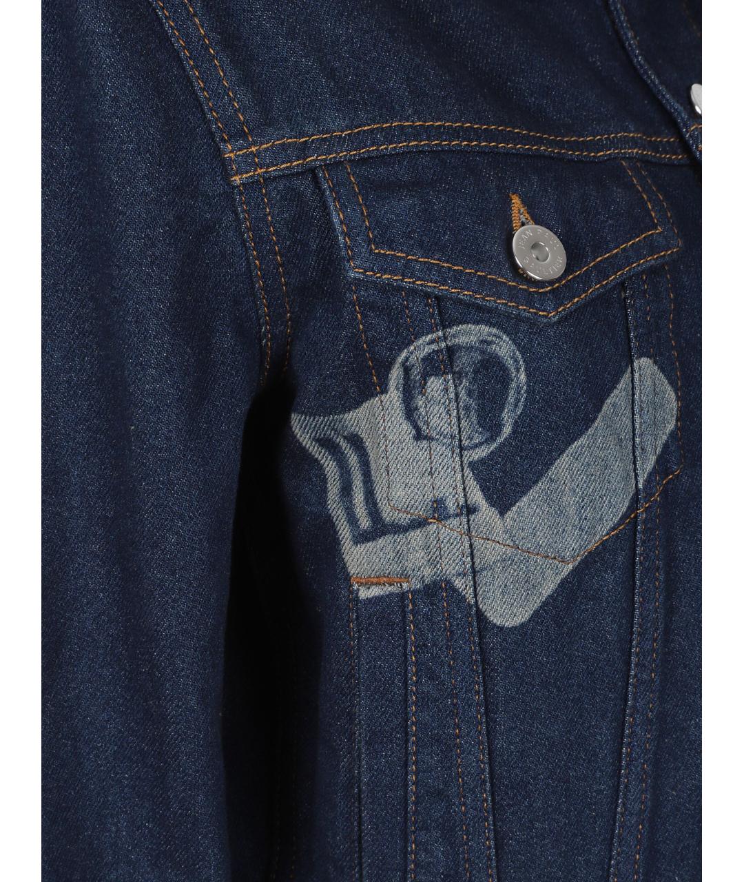 JEAN PAUL GAULTIER Синяя деним куртка, фото 3