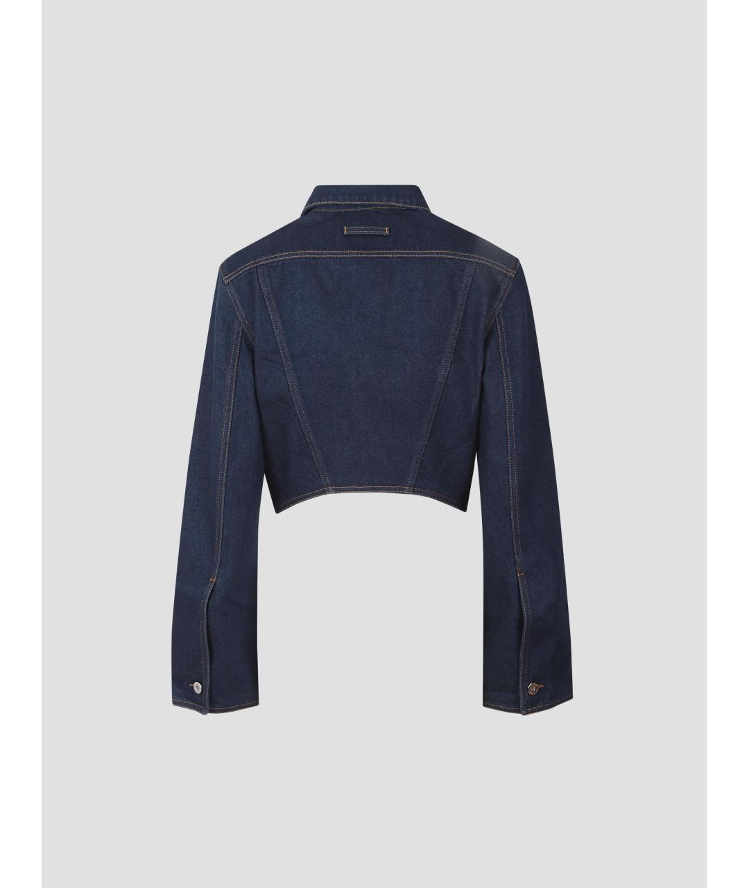 JEAN PAUL GAULTIER Синяя деним куртка, фото 2