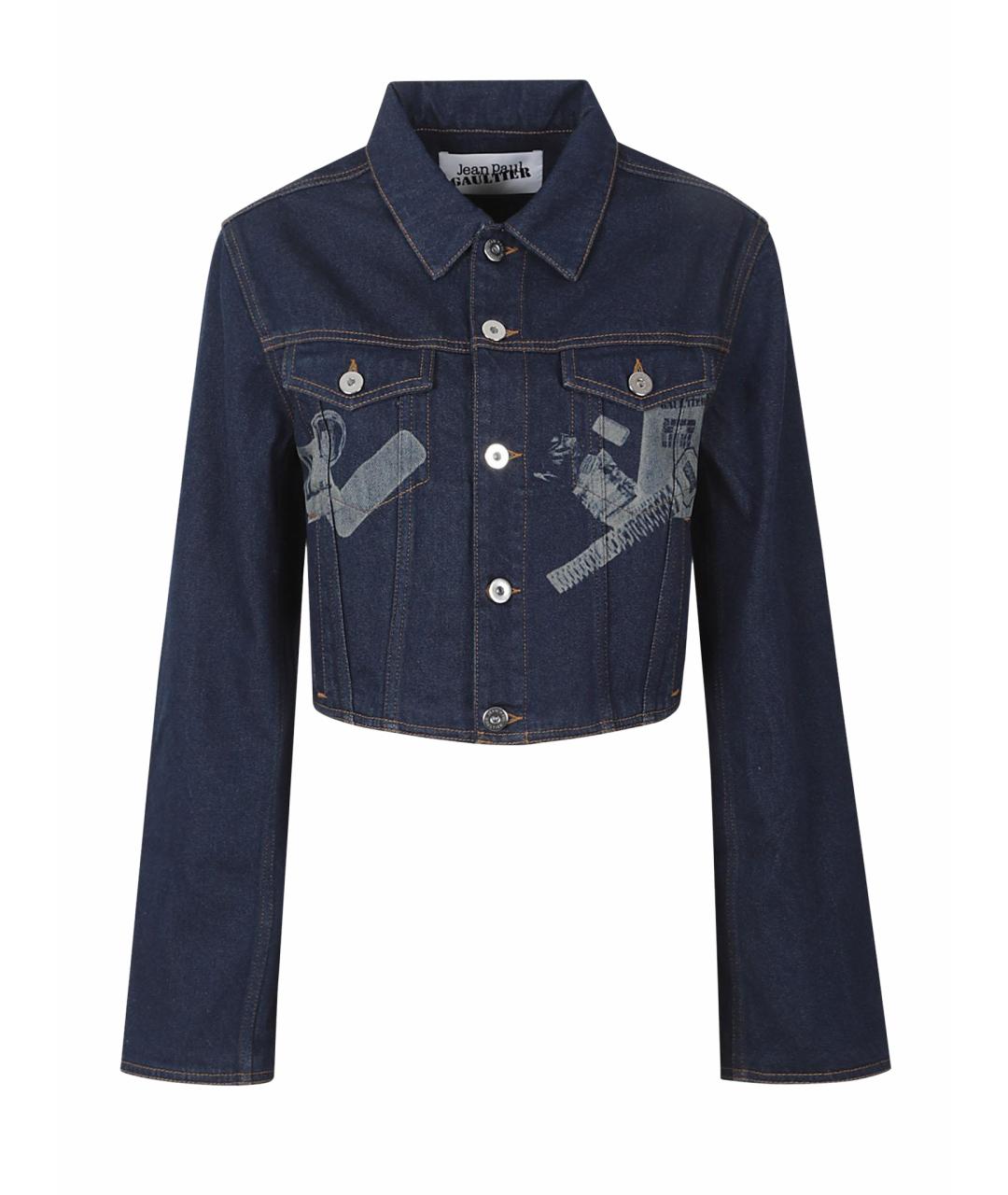 JEAN PAUL GAULTIER Синяя деним куртка, фото 1
