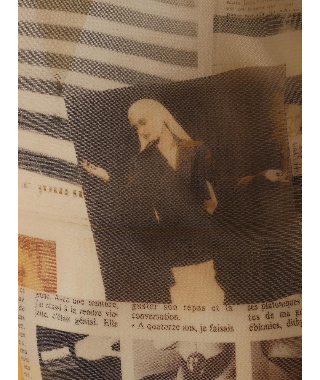 JEAN PAUL GAULTIER Мульти полиамидовая майка, фото 3