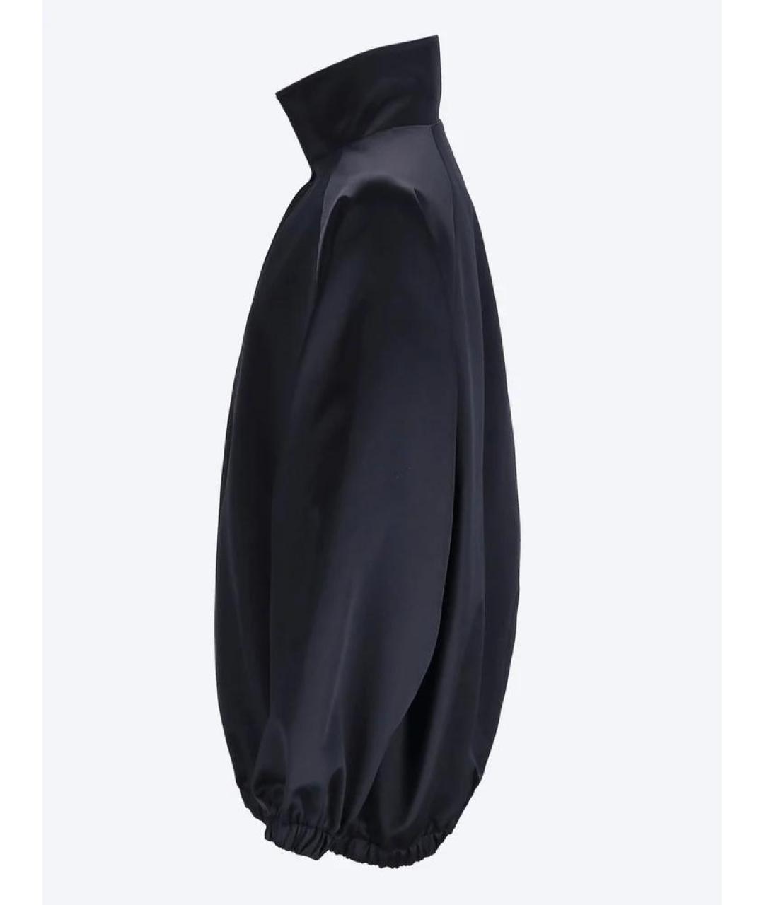 THE FRANKIE SHOP Черная полиэстеровая куртка, фото 2