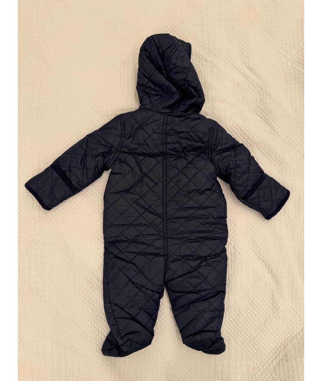 RALPH LAUREN KIDS Темно-синий полиэстеровый комбинезон, фото 2