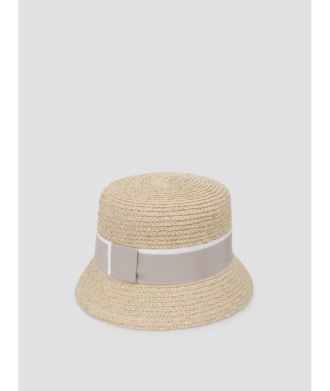 MAISON MICHEL Бежевая шляпа, фото 3
