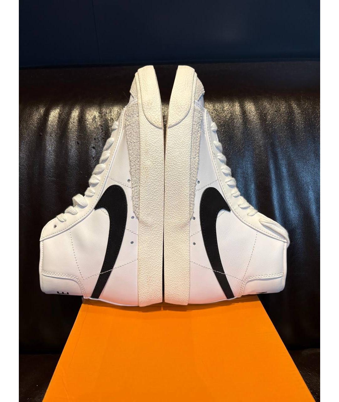 NIKE Белые кожаные кеды, фото 3