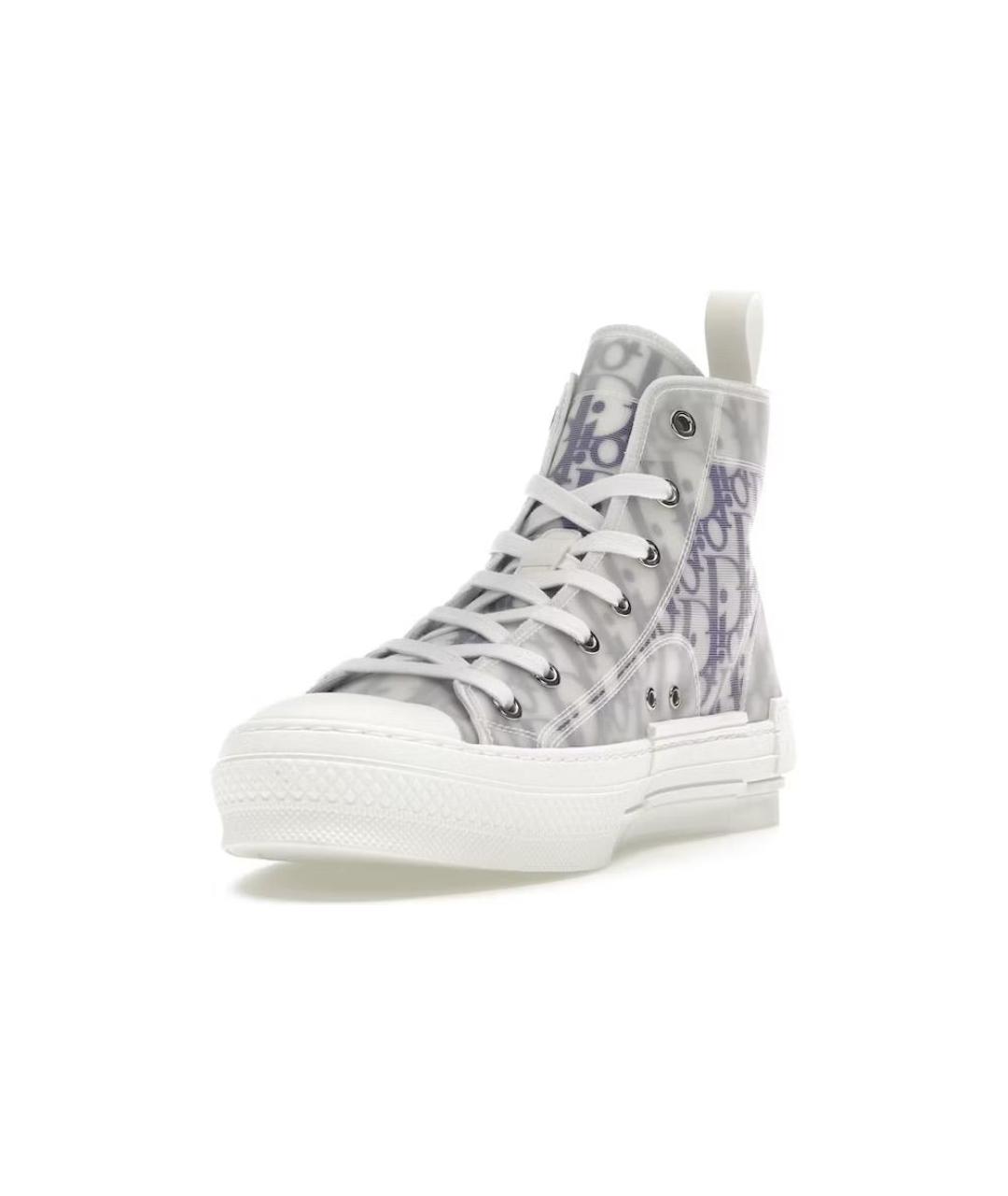 CHRISTIAN DIOR Мульти текстильные высокие кроссовки / кеды, фото 3