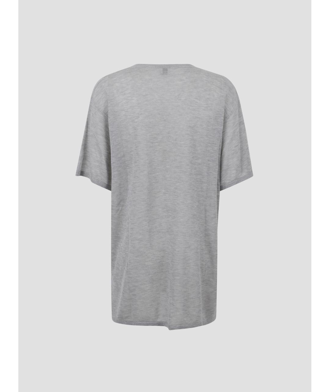 TOTEME Серая футболка, фото 2