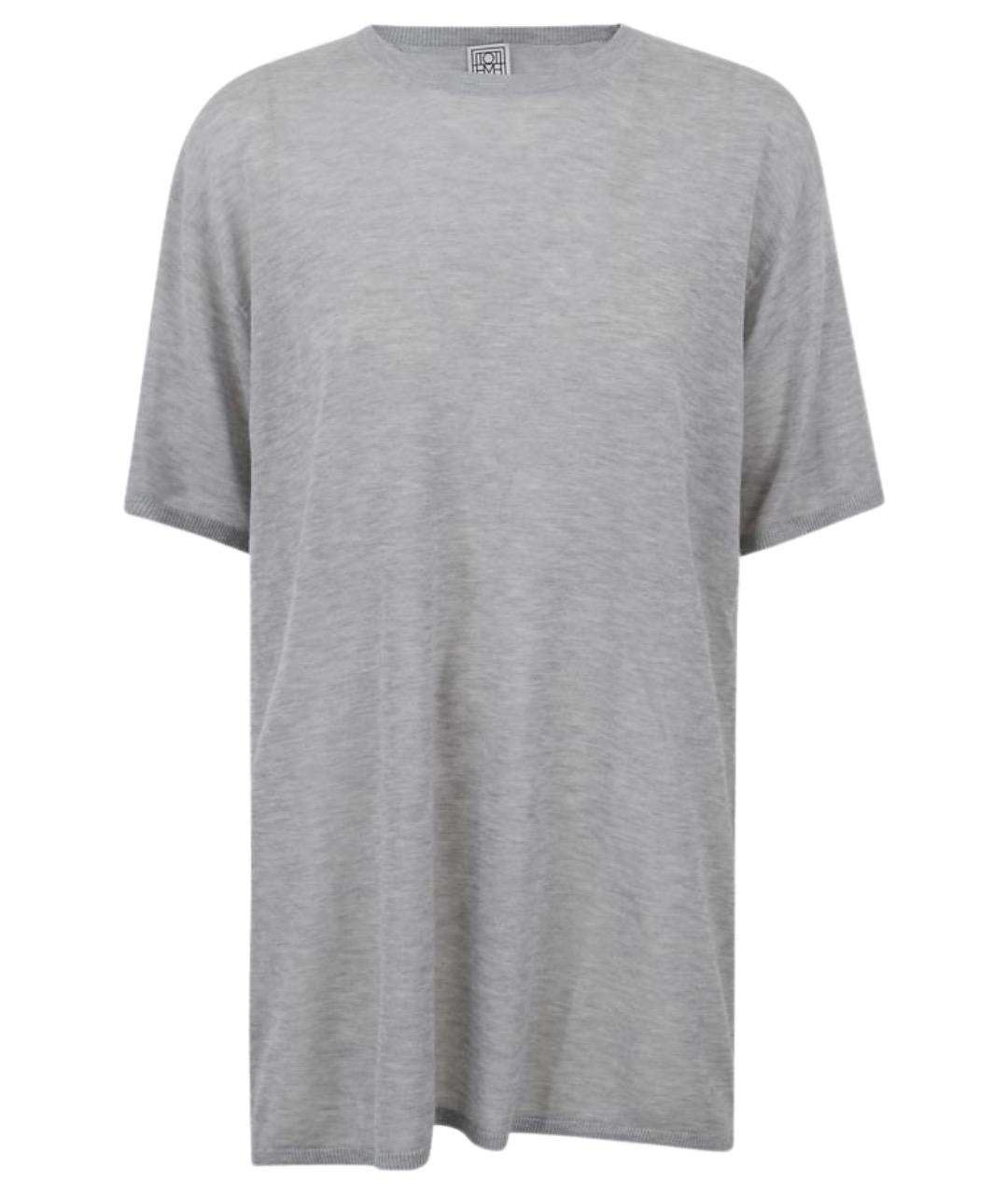 TOTEME Серая футболка, фото 1