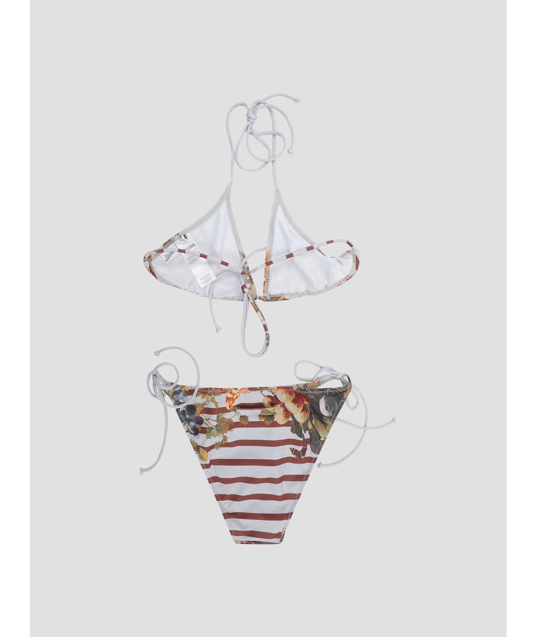 JEAN PAUL GAULTIER Мульти полиэстеровый купальник, фото 2