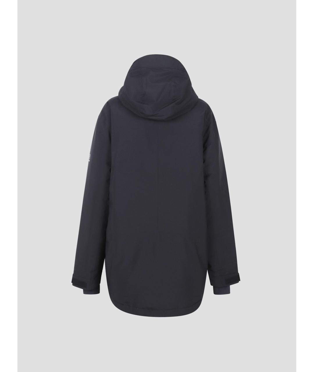 MM6 MAISON MARGIELA Черная полиамидовая куртка, фото 3