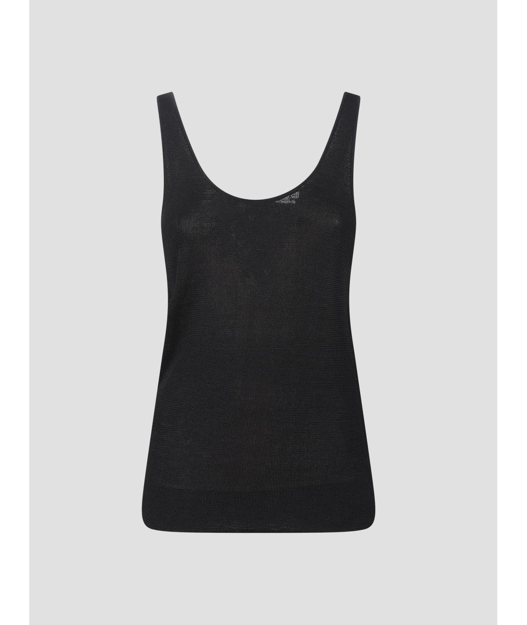 THE FRANKIE SHOP Черная майка, фото 4