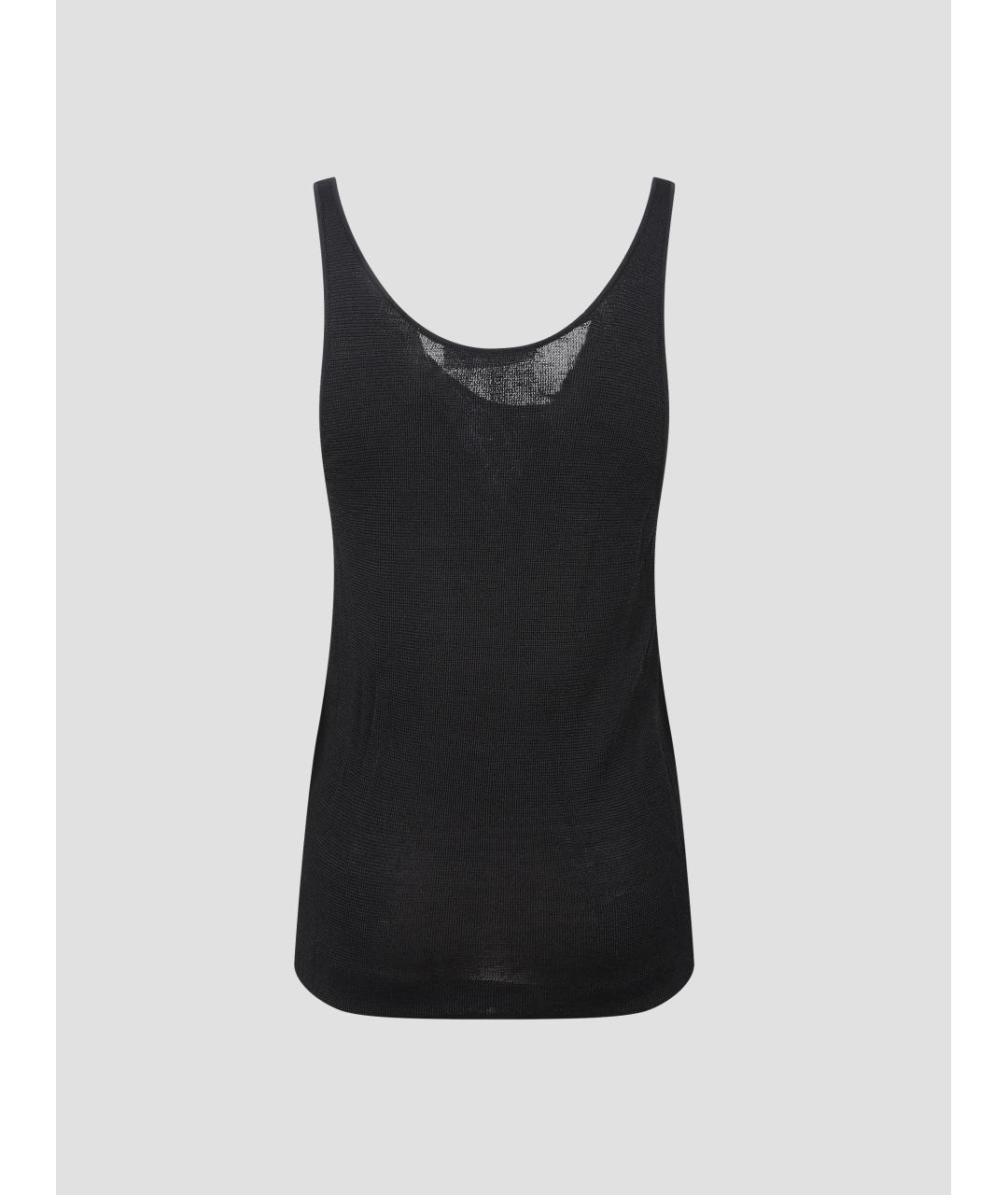 THE FRANKIE SHOP Черная майка, фото 2