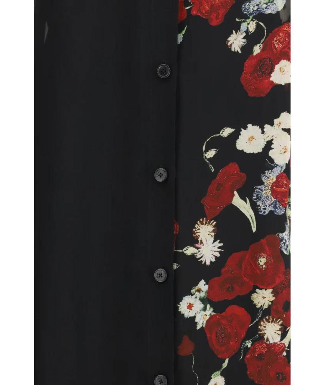 KHAITE Черное шелковое платье, фото 3