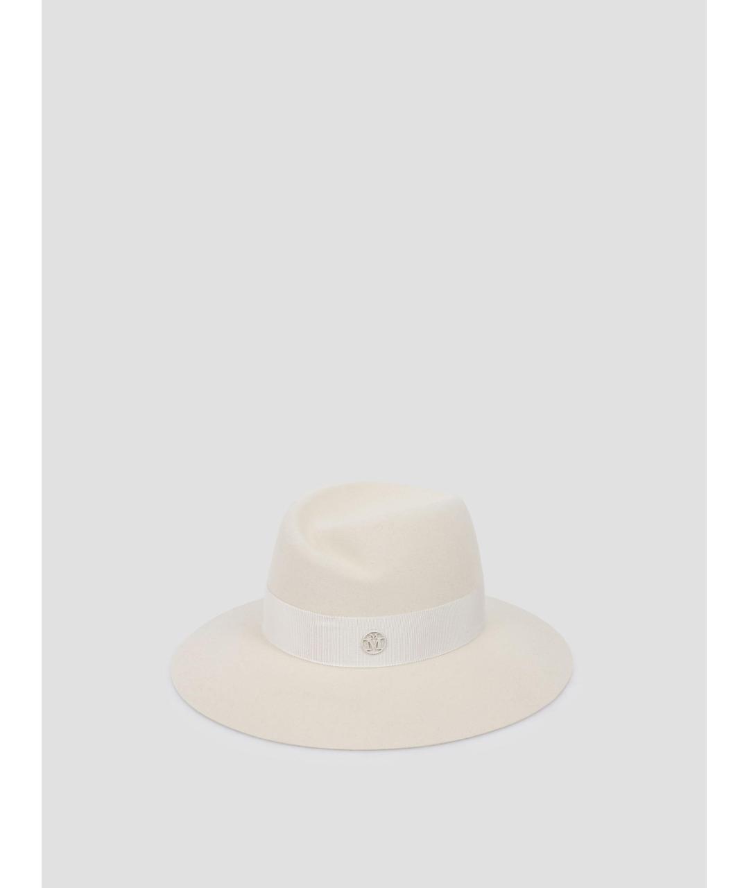 MAISON MICHEL Белая шляпа, фото 4
