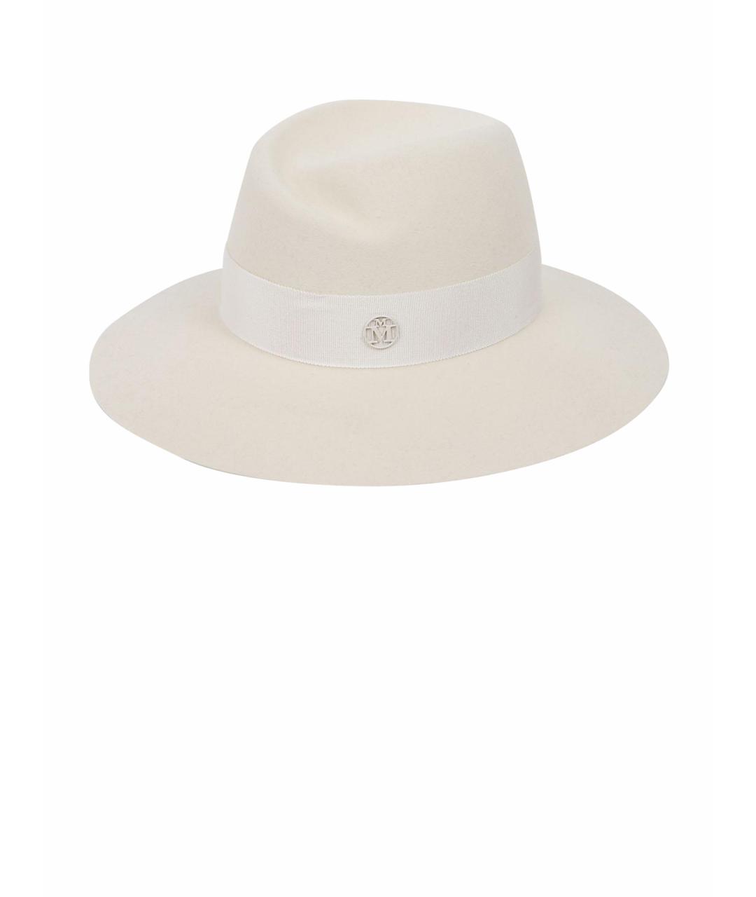 MAISON MICHEL Белая шляпа, фото 1