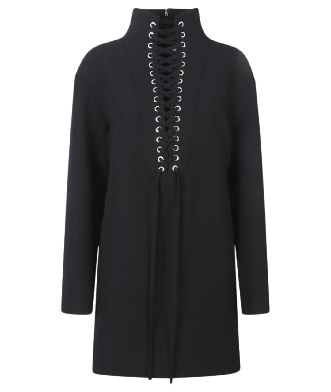 KHAITE Черное полиэстеровое платье, фото 1