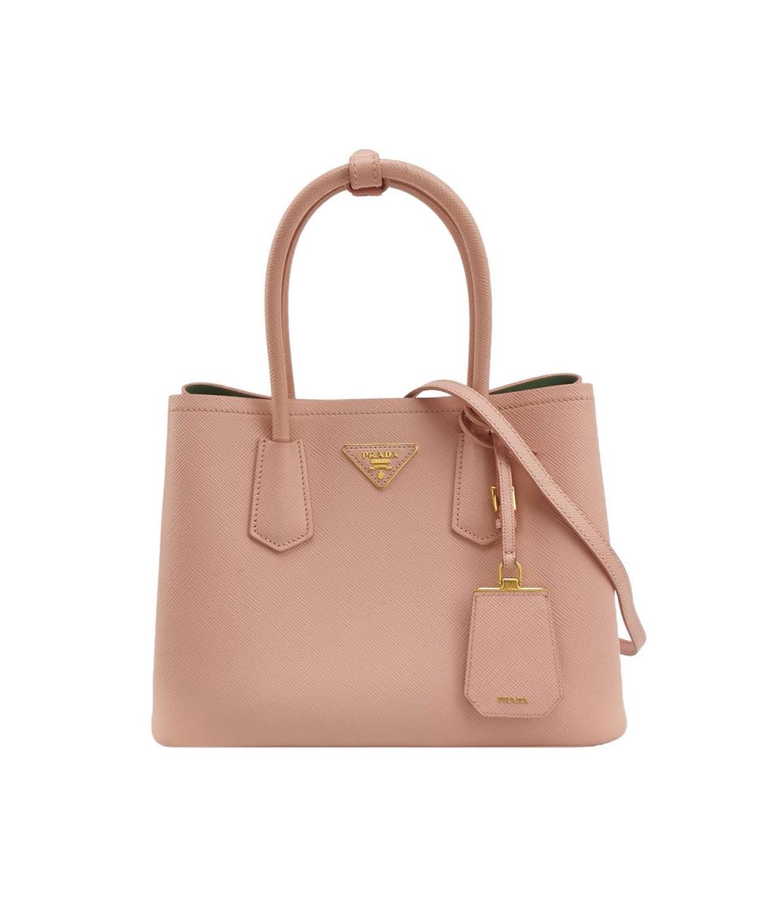 PRADA Бежевая кожаная сумка через плечо, фото 4