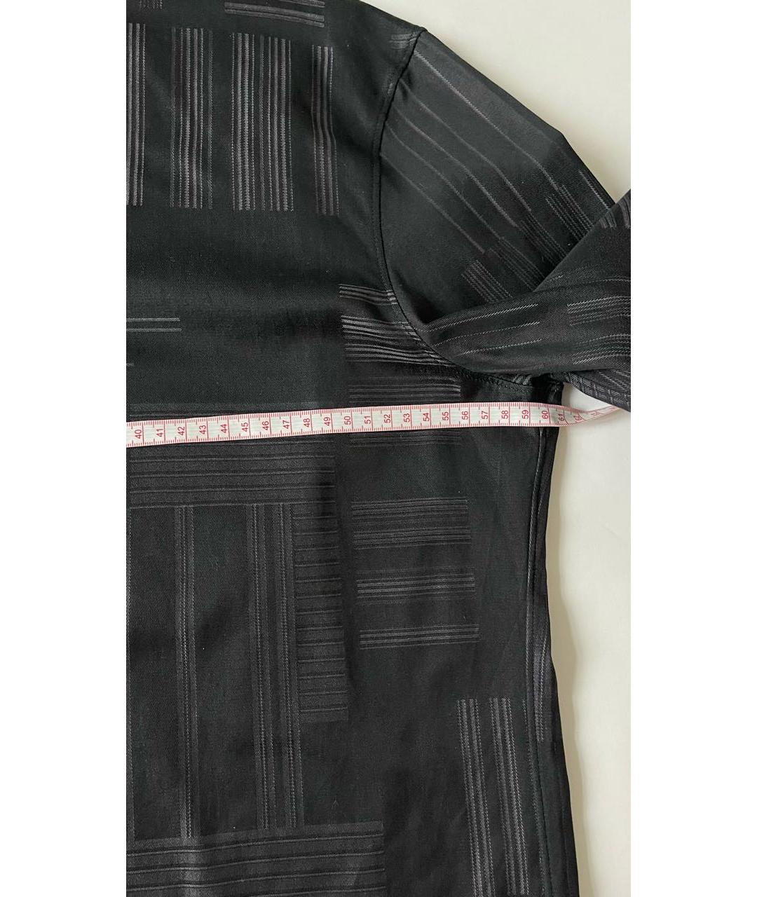 KENZO Черная хлопковая кэжуал рубашка, фото 3