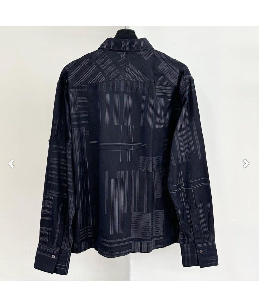 KENZO Черная хлопковая кэжуал рубашка, фото 8