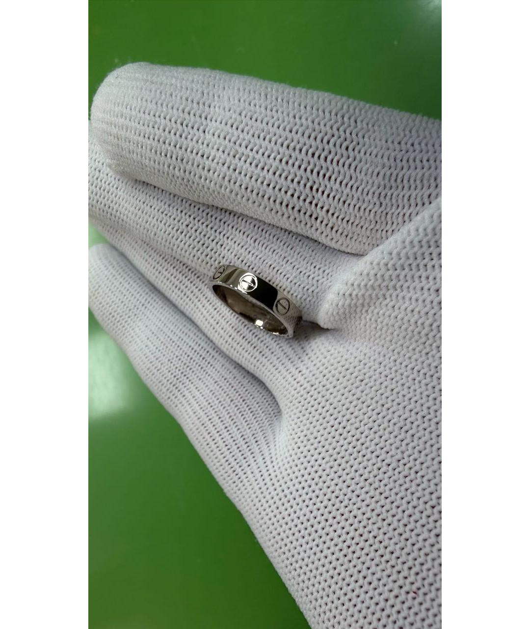 CARTIER Серебряное кольцо из белого золота, фото 5