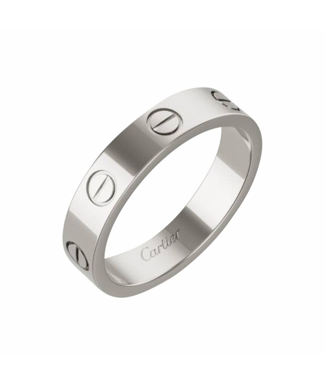 CARTIER Серебряное кольцо из белого золота, фото 1