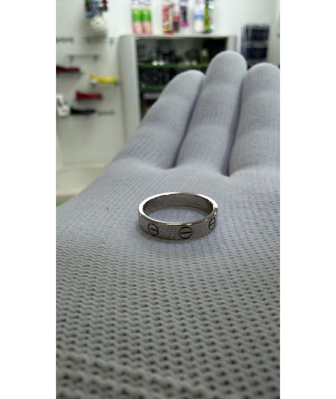 CARTIER Серебряное кольцо из белого золота, фото 6