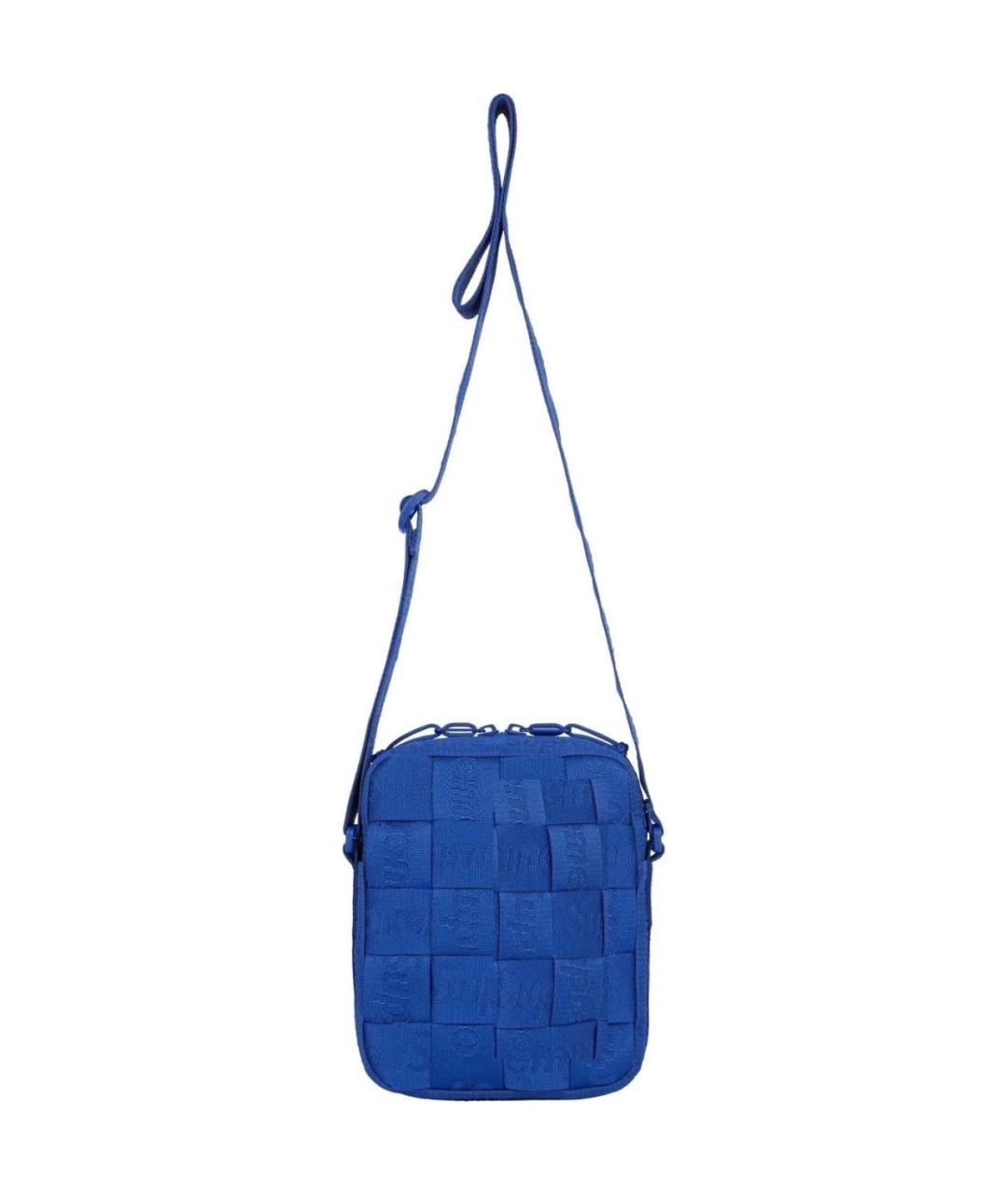 BOTTEGA VENETA Синяя сумка на плечо, фото 1