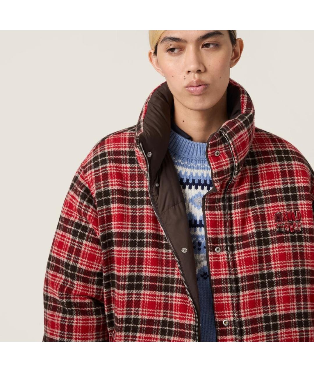 MIU MIU Мульти полиэстеровая куртка, фото 2