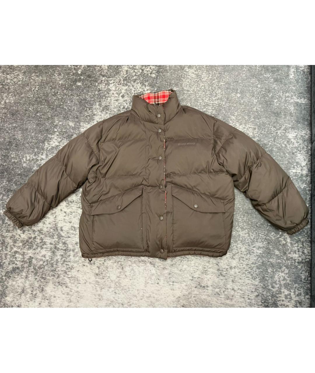 MIU MIU Мульти полиэстеровая куртка, фото 4