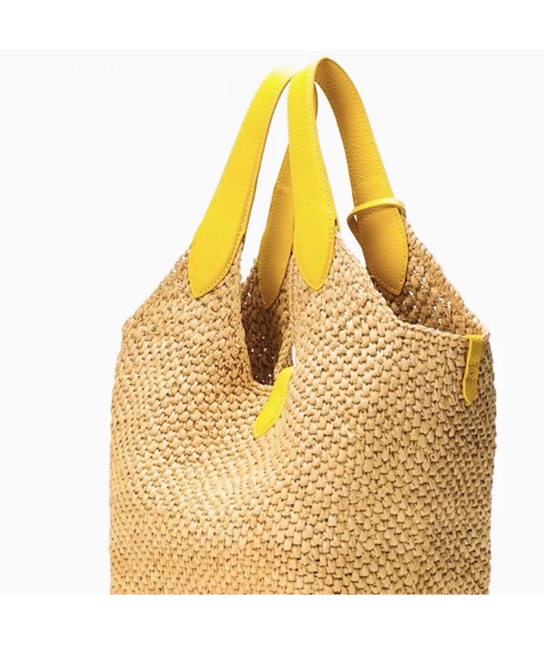 POLO RALPH LAUREN Бежевая сумка тоут, фото 2