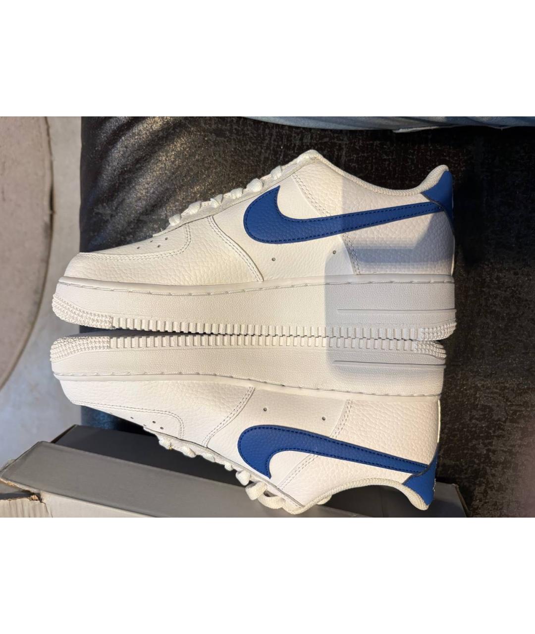 NIKE Белые кожаные кроссовки, фото 4