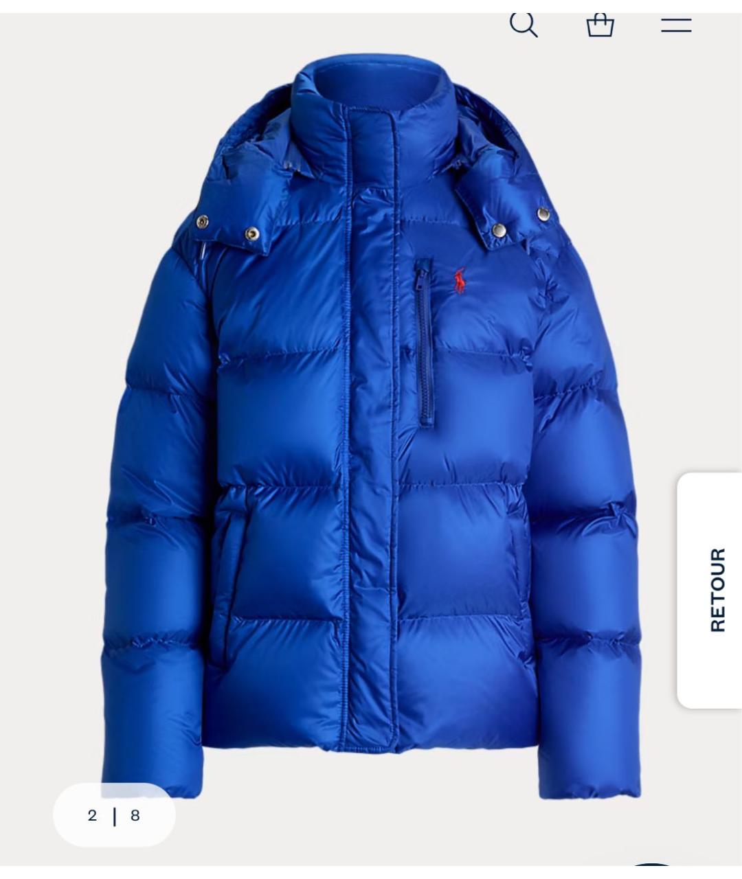 POLO RALPH LAUREN Синяя куртка, фото 4